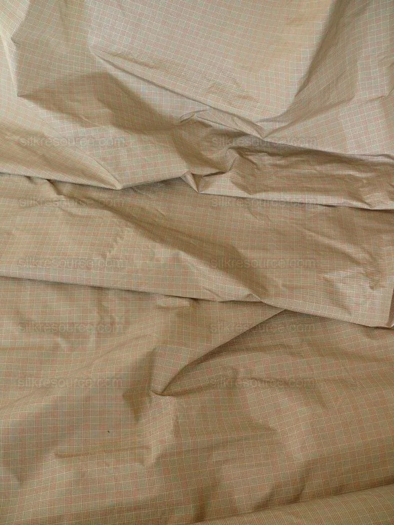 P1480349.jpg By Yard Lee Jofa Stately Silk Taffeta Plaid Cadet Blue MSRP USD 299Y