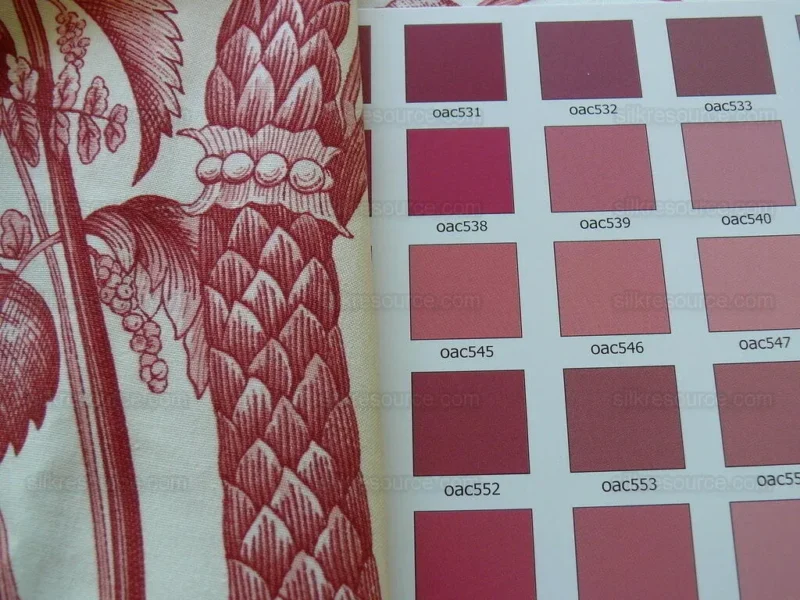 P1500824.jpg By Yd Brunschwig & Fils Bird & Thistle Print - Red MSRP USD 316/y