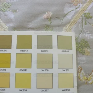 P1530506.jpg Scalamandre Butterfly & Trellis Silk Lampas Pale Lavendar MSRP USD 619/Y!