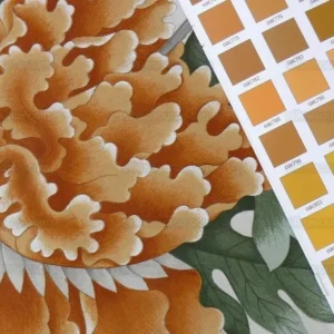 P1530875.jpg Brunschwig & Fils Lorenzo Rubelli "lahore" Huge Tree Peony