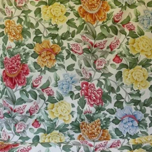 P1530878.jpg Brunschwig & Fils Lorenzo Rubelli "lahore" Huge Tree Peony