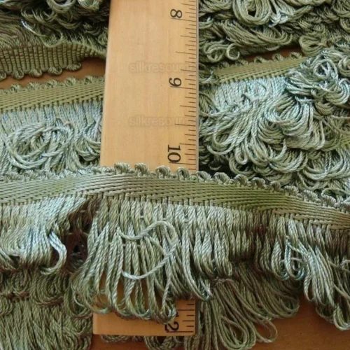 AQUA GREEN 100% SILK LOOP TRIM FT498-16 SCALAMANDRE TRIM BOX 3 AQUA GREEN 100% SILK LOOP TRIM FT498-16 SCALAMANDRE TRIM BOX 3