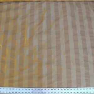 BTY KRAVET 100% SILK DUPIONI ORANGE PUMPKIN GOLD STRIPE #1283 BTY KRAVET 100% SILK DUPIONI ORANGE PUMPKIN GOLD STRIPE #1283