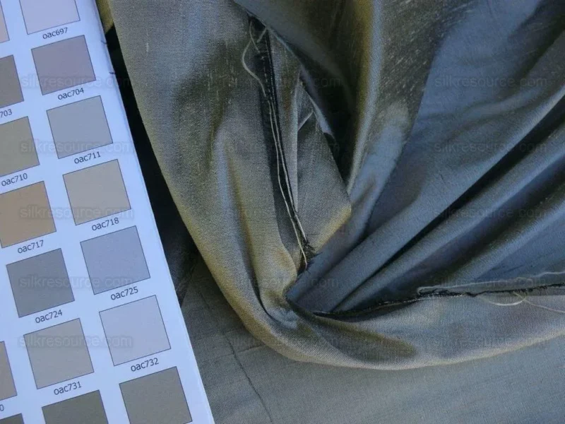 BY YD FABRICUT 100% SILK BRONZE METALLIC 54"wide #1287 BY YD FABRICUT 100% SILK BRONZE METALLIC 54"wide #1287