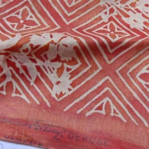 P1560041.jpg Fortuny Authentic Jupon Bouquet In Bittersweet Coral Pink Red B