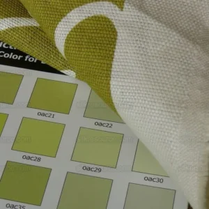 P1560768.jpg Scalamandre Yang Linen Print Green White Beige Matisse Style Drawing MSRP USD 225/y