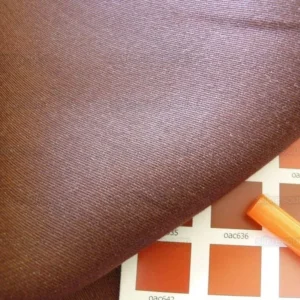 P1560918.jpg Brunschwig & Fils Monteverde 100% Linen Satin Grandure! Moss Bark Silver #1404