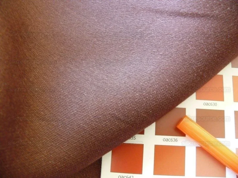 P1560918.jpg Brunschwig & Fils Monteverde 100% Linen Satin Grandure! Moss Bark Silver #1404