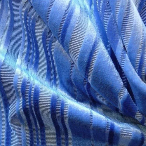 BRUNSCHWIG & FILS LAVINIA SILK VELVET CANTON BLUE MSRP6! BRUNSCHWIG & FILS LAVINIA SILK VELVET CANTON BLUE MSRP$426!