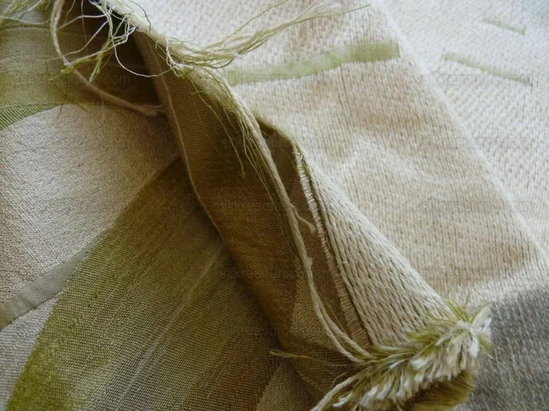 P1570041.jpg 1.9y Brunschwig & Fils Bamboo Myanmar Figured Woven Silk Bamboo