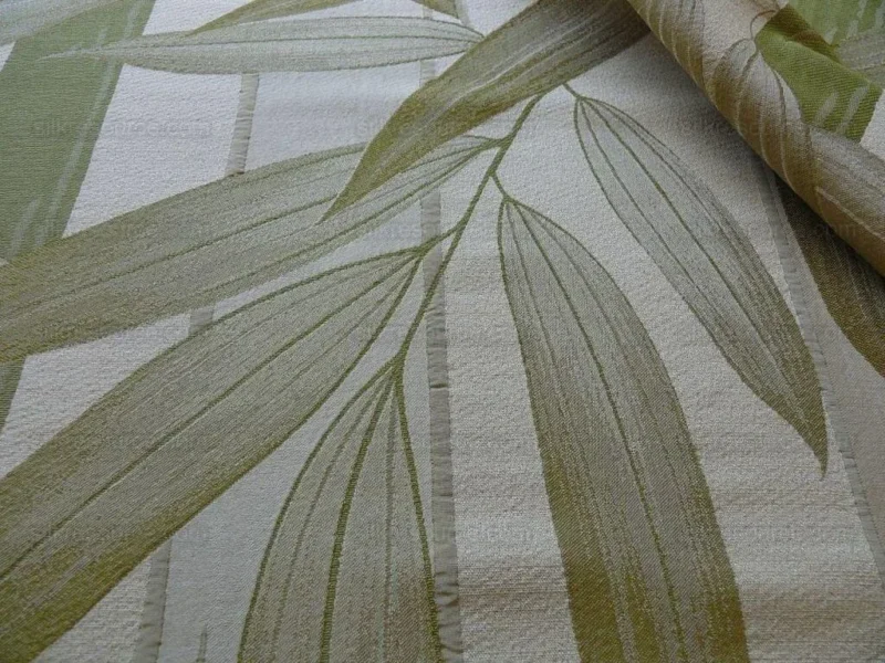 P1570044.jpg 1.9y Brunschwig & Fils Bamboo Myanmar Figured Woven Silk Bamboo