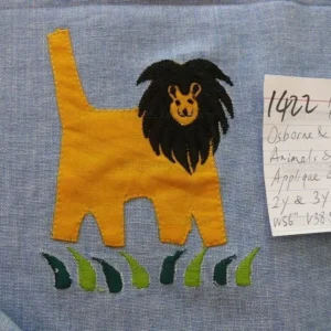 Osborne & Little Safari Animals Birds Applique Embroidery 5y