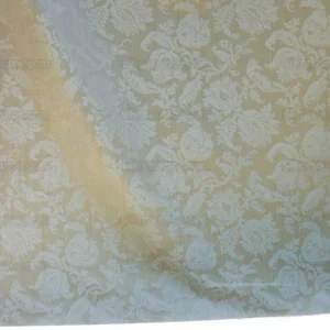 P1570647.jpg Clarence House Florent Damask Cotton Beige Pale Gold Italian Damask Pomegranate MSSP USD220/y