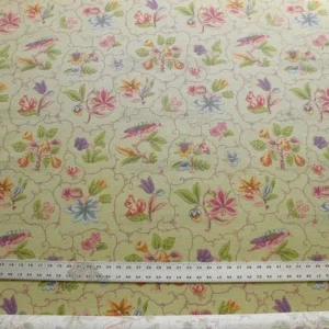 P1580018.jpg Cowton & Tout Shelburne Bird Butterfly Squirrel Acorn English Country Animal Celadon Pear Green Pink Purple MSRP USD 192/Y