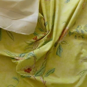P1580134.jpg Brunschwig & Fils Kanchou Parrots Chinioserie Flower Print Green