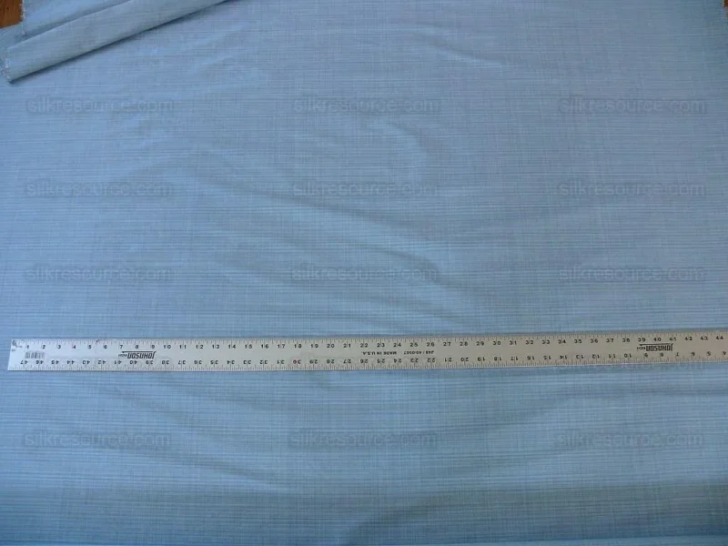 by yard Scalamandre Powers Court Blue silk Taffeta Strie Bty MSRP USD 342/y