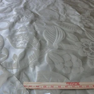 P1600706.jpg Old World Weavers 100% Silk Damask Carlsten Taupe MSRP USD 278/Y