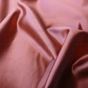 P1600738.jpg By Yard Scalamandre Old World Weavers Silk Cotton Satin Glamorous Weighty "spice" Red Liquid Lux