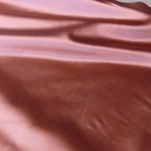 P1600741.jpg By Yard Scalamandre Old World Weavers Silk Cotton Satin Glamorous Weighty "spice" Red Liquid Lux