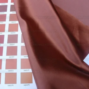 P1600743.jpg By Yard Scalamandre Old World Weavers Silk Cotton Satin Glamorous Weighty "spice" Red Liquid Lux