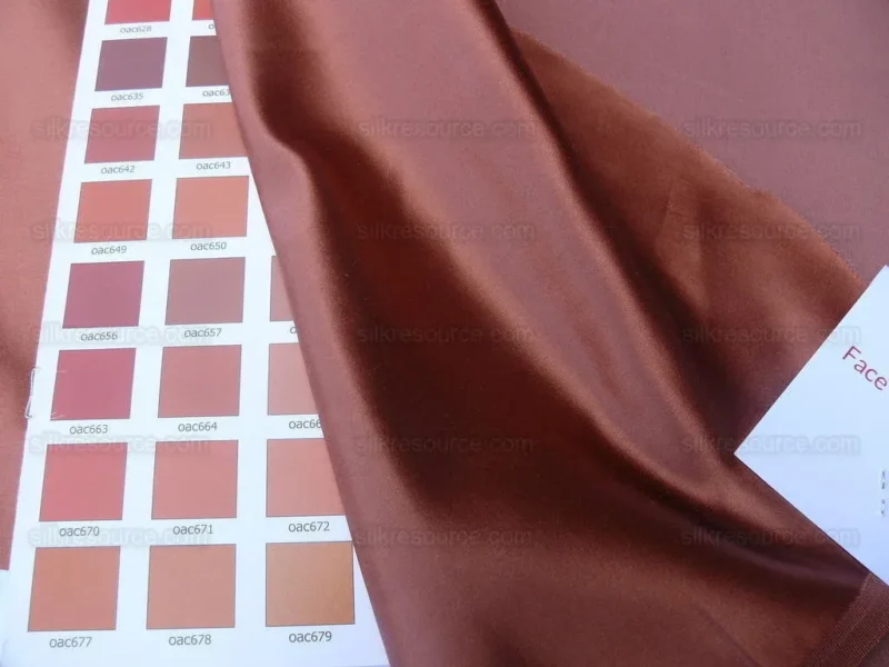 P1600743.jpg Old World Weavers Silk Satin Toffee Glamorous Liquid Lux