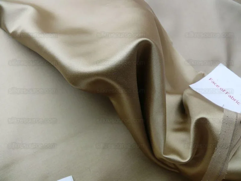 P1600766.jpg Old World Weavers Silk Satin Toffee Glamorous Liquid Lux