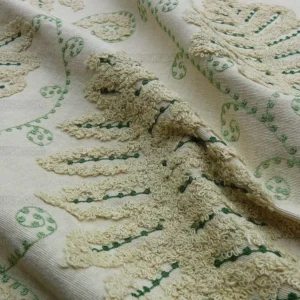 P1600862.jpg 15.75y Scalamandre Fossils-dark Green On Beige MSRP USD 372/Y