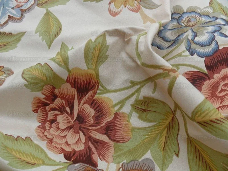 P1600889.jpg By Yd Scalamandre Faisan Pale Gold Chinoiserie Bird Chintz MSRP USD 356/Y