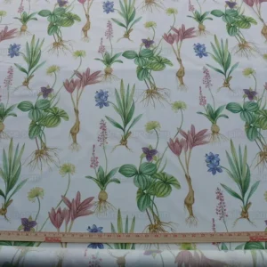 P1600938.jpg 2.25y Scalamandre Les Fleurs Flower Gardens Gw-white MSRP