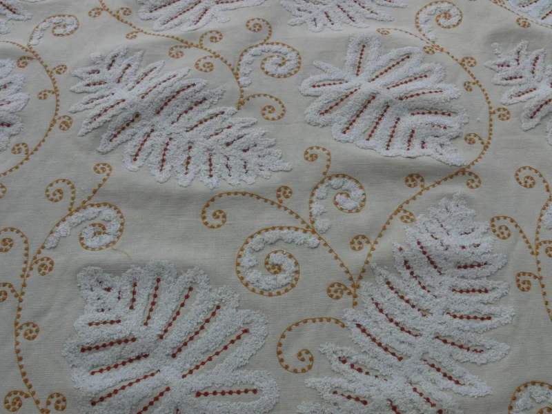 1Y SCALAMANDRE FOSSILS- EMBROIDERY GW-RUST ON BEIGE MSRP2Y 1Y SCALAMANDRE FOSSILS- EMBROIDERY GW-RUST ON BEIGE MSRP$372Y