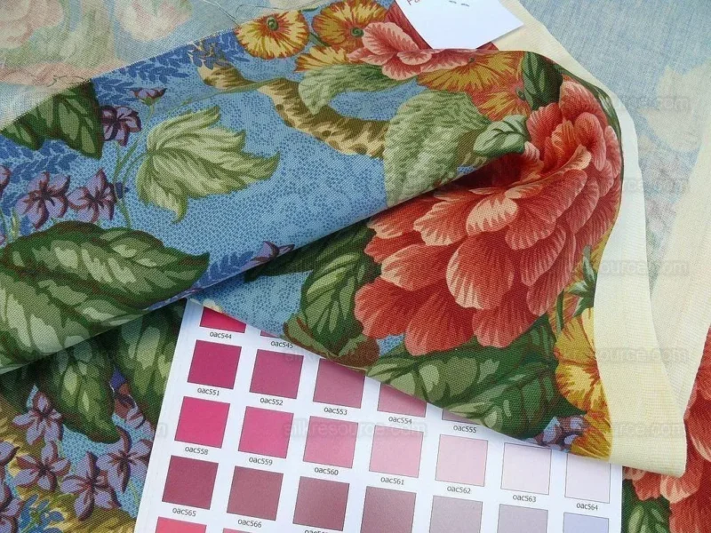 P1610022.jpg By Yard Scalamandre Old World Weavers Romsey Blue Multi Flower Tree Of Life English MSRP USD 508/y