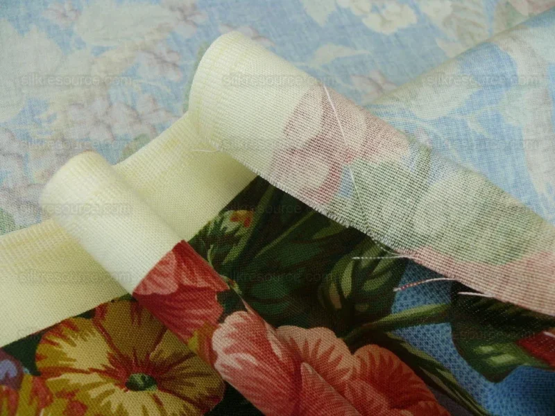 P1610025.jpg By Yard Scalamandre Old World Weavers Romsey Blue Multi Flower Tree Of Life English MSRP USD 508/y