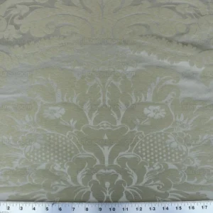 1.9y Scalamandre Italian Damask Gauffre Seafoam MSRP USD 440/Yard