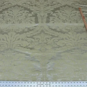 1.9y Scalamandre Italian Damask Gauffre Seafoam MSRP USD 440/Yard