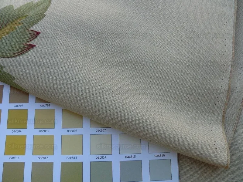 P1610207.jpg 6.9y Scalamandre Faisan-corn Linen Bird Chinoiserie MSRP USD 424/Y