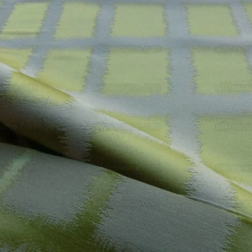 P1610350.jpg By Yard Scalamandre Fonthill Palladium Lampas Celerie Pale Green Yellow Gold Mid Century MSRP USD 196/Y