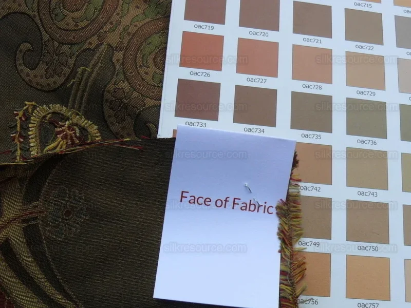 P1610364.jpg **On hold By Yd Scalamandre Dhara Black Gold Silk Damask Embroidery MSRP USD 200/y