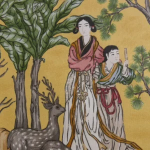 EPIC! VERVAIN CHINOISERE HORSE GARDEN ASIAN "PANSHI" GOLDROD RT$