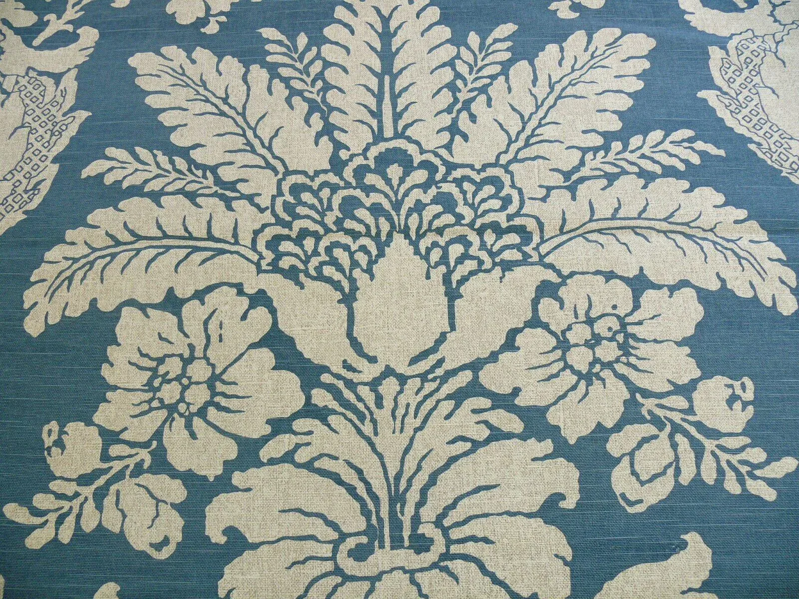 6Y BRUNSCHWIG & FILS GASTON Y DANIELLA TEBAS LAPIS BLUE DAMASK 6Y BRUNSCHWIG & FILS GASTON Y DANIELLA TEBAS LAPIS BLUE DAMASK