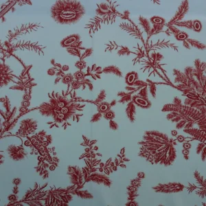 BTY SCALAMANDRE BOTANIC LANGUEDOC GW AUTUMN RED MSRP4 BTY SCALAMANDRE BOTANIC LANGUEDOC GW AUTUMN RED MSRP$364