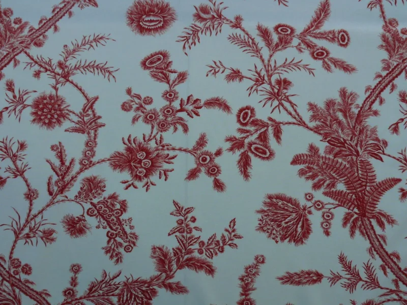 BTY SCALAMANDRE BOTANIC LANGUEDOC GW AUTUMN RED MSRP4 BTY SCALAMANDRE BOTANIC LANGUEDOC GW AUTUMN RED MSRP$364