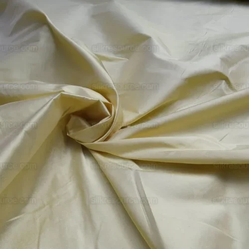 BTY SCALAMANDRE SILK DUPIONI "FROTH" LIGHT YELLOW GOLD MSRP158Y