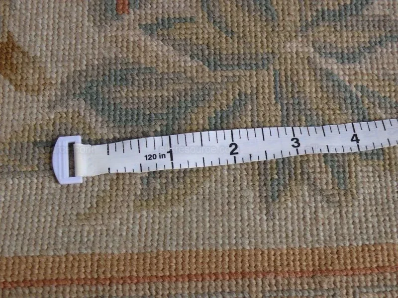 Stark Hand Made Needlepoint Beige Lotus Peony Winter Plum Lily Rug 16'10x11'10" MSRP USD 18,000+