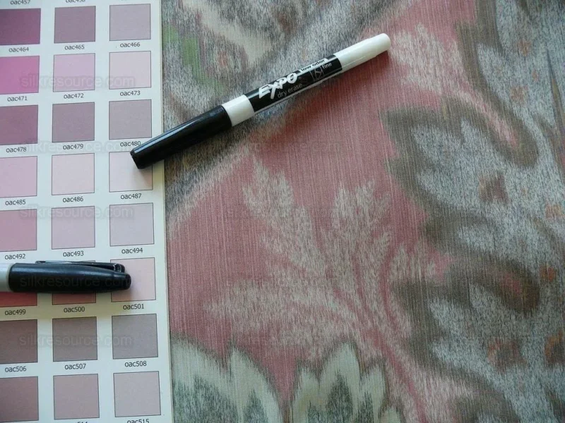 P1620257.jpg By Vertical Repeat 1.41yards Clarence House Warp Print Silk Teal Blue Green #1615b MSRP USD 677/yard