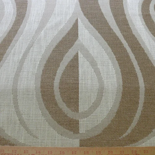 CLARENCE HOUSE SAARINEN MELODIC JARQUARD SABLE WHITE LITE BROWN CLARENCE HOUSE SAARINEN MELODIC JARQUARD SABLE WHITE LITE BROWN