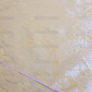 s-l1600RenaissanceCream2.jpg 100% Silk Damask Classic Renaissance Cream White High End