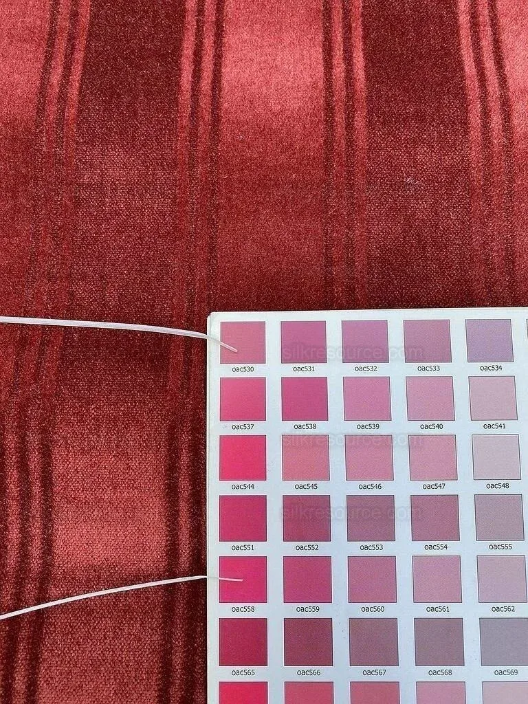 2003148_9I.jpg ***sold Out***lee Jofa Westminster Stripe Mohair Silk Velvet Garnet Red Heavy MSRP USD 348/Y