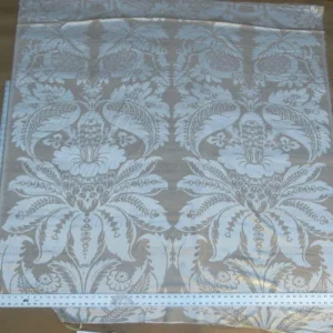 LEE JOFA SERENITY "PARCHMENT TAUPE SILK WOOL RENAISSANCE DAMASK LEE JOFA SERENITY "PARCHMENT TAUPE SILK WOOL RENAISSANCE DAMASK