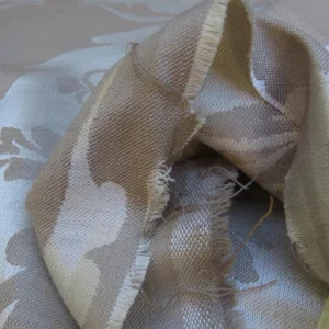 IMG_4231.jpg Lee Jofa Serenity "parchment Taupe Silk Wool Renaissance Damask