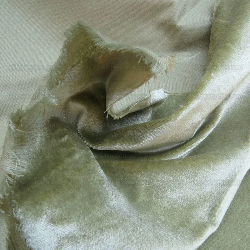 IMG_4251.jpg By Yd Lee Jofa Exquisite Silk Velvet Green Tea MSRP USD 396/Y